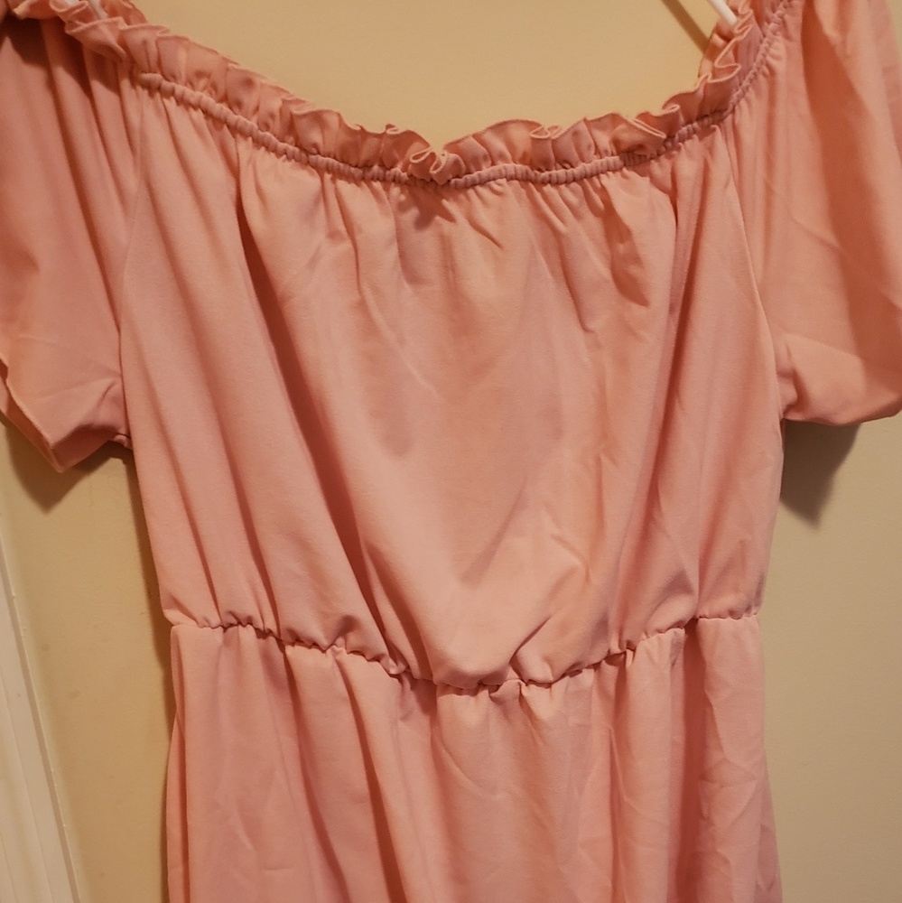 Off the shoulder dress